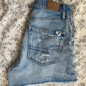 american eagle denim shorts